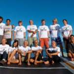 group of divers back from a liveaboard trip to Tubbataha