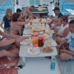 sakura-lunch on liveaboard